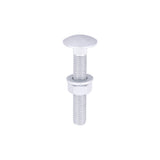 Timco Carriage Bolt, Washer & Nut - Exterior Silver