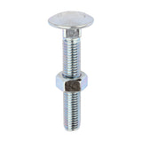 Timco Carriage Bolts & Nuts - Zinc