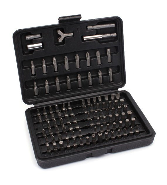 Bits 100 pcs Cr.V in a cassette