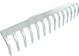 Atlas Lawn Rake zinc plate