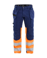 Blaklader 1558 Hi-Vis Trousers Stretch
