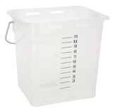 Farma transparent calf feeding bucket