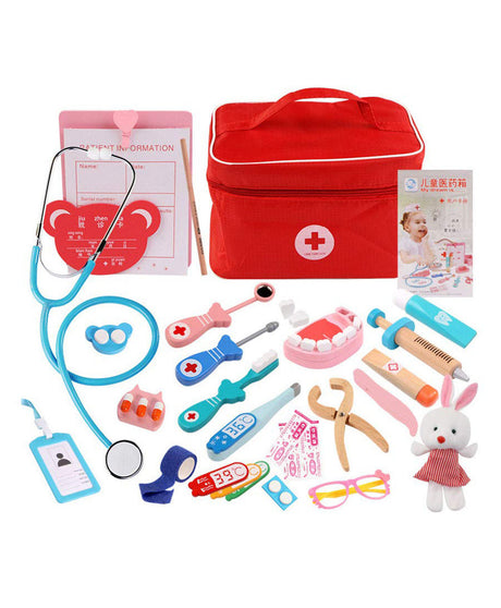Doctor's Kit in a Cloth Bag - Kids Toys