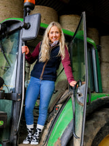 Black Cow Print Socks | Crew