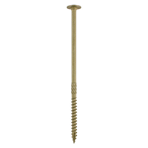 Timco In-Dex Timber Screws - Wafer Head Exterior Green