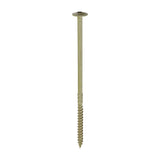 Timco In-Dex Timber Screws - Wafer Head Exterior Green