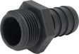 Straight coupling with hose tail and male thread