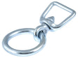Snap hook galv with ring for Vendsyssel collar