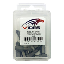 Vires PZ2 50mm Screwdriver Bit Set 10pce