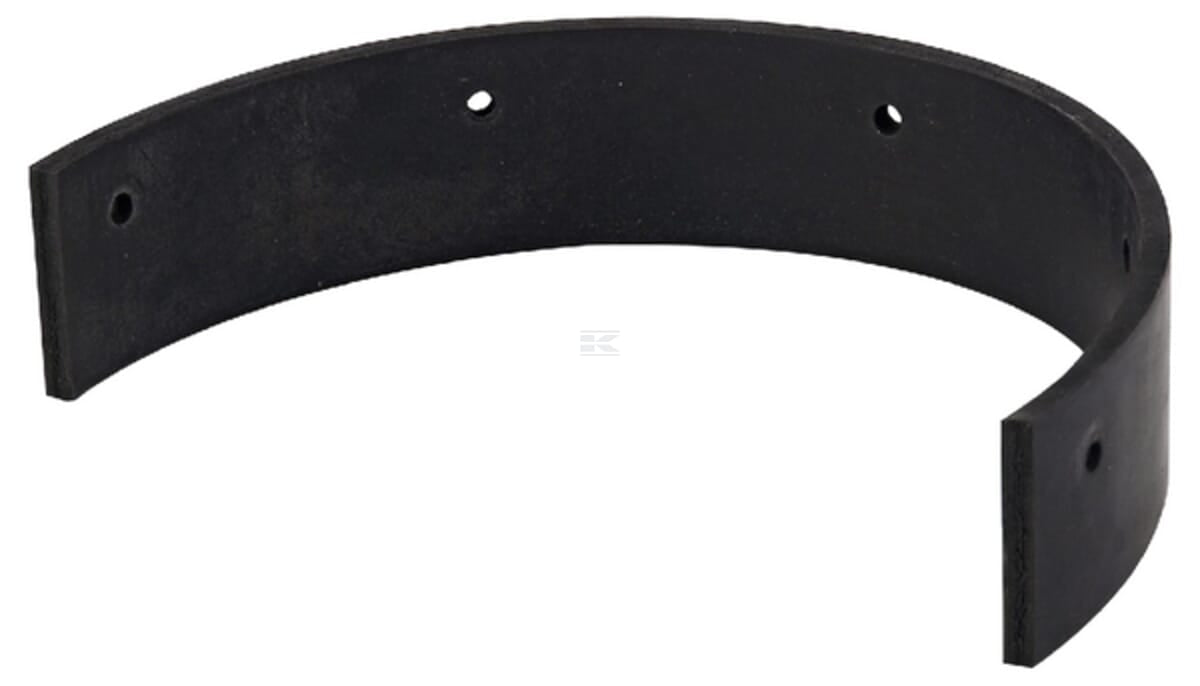Kerbl Rubber for ES Manure squeegees bended