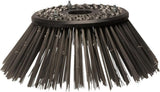 Gutter brooms for sweeping machines and grate cleaners
