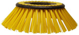Gutter brooms for sweeping machines and grate cleaners