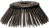 Gutter brooms for sweeping machines and grate cleaners