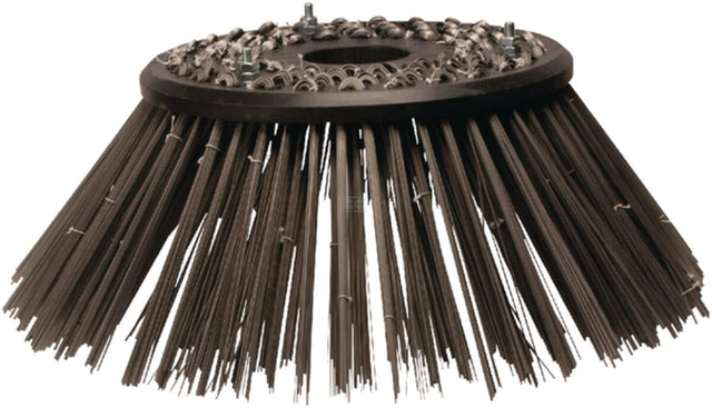 Weed brushes of flat spring steel, light version