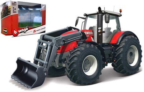 Bburago BB1831633 Massey Ferguson 8700 with front loader