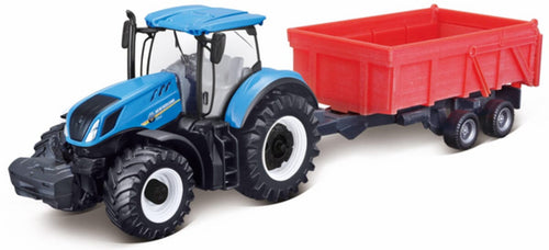 Bburago New Holland T7.315 tractor with dumper