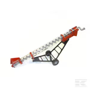 Grain auger feeder