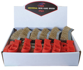 Vires Red Handle Scratch Brush