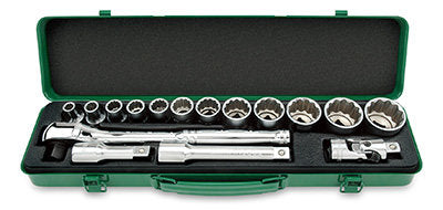 1/2" Dr Socket Set 16Pce (metric)