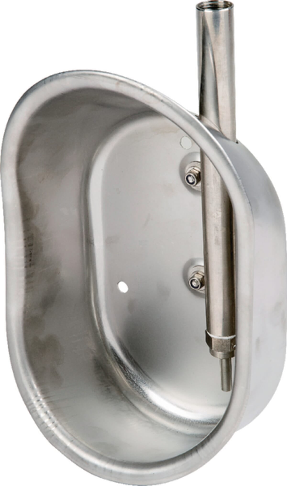Farma Drinking Bowl stainless steel oval