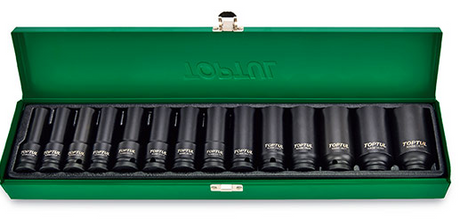 1/2"Dr Deep Impact Socket Set
