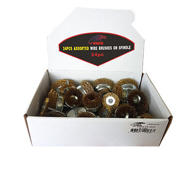 Vires 24pce Assorted Brush Set