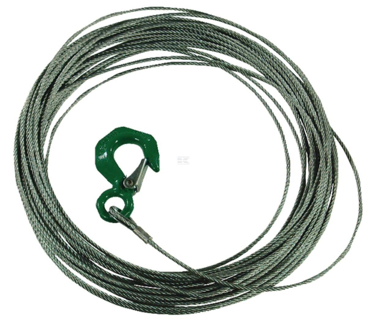 Winch cable with hook Rema