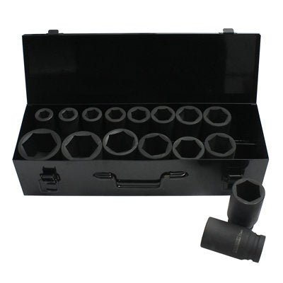 14-pcs. Deep Impact Socket Set 3/4" dr.