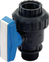 gopart PVC-U ball valve - Female thread (BSP) x Male thread (BSP)