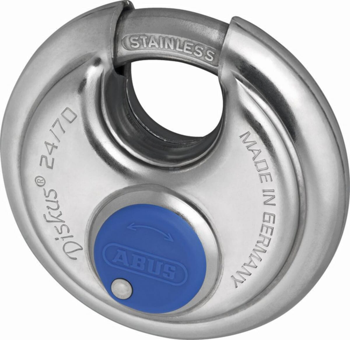Abus Padlock Discus 24 IB, stainless steel