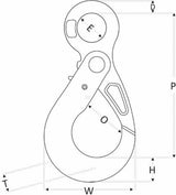 Rema Eye safety hook RES G10