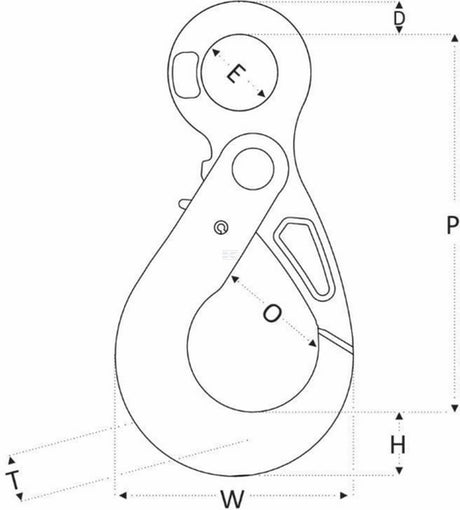 Rema Eye safety hook RES G10