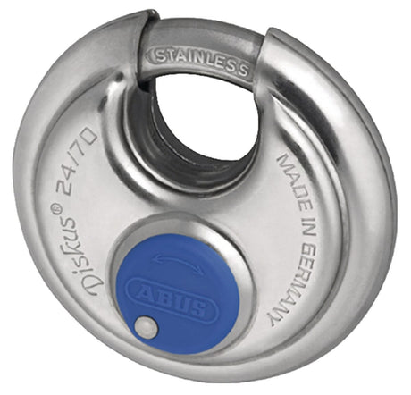 Abus Padlock Discus 24 IB, stainless steel