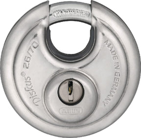 Abus Discus simultaneous locking padlock