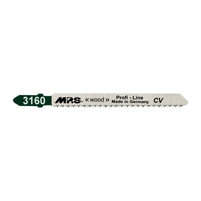 MPS Jigsaw Blade Wood Profi 17Tpi 75mm 5pk
