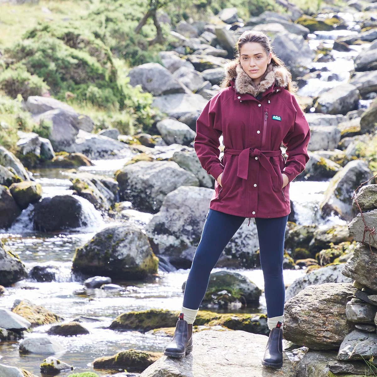 Women's Monsoon Nordic Jacket Winter Berry