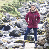 Women's Monsoon Nordic Jacket Winter Berry