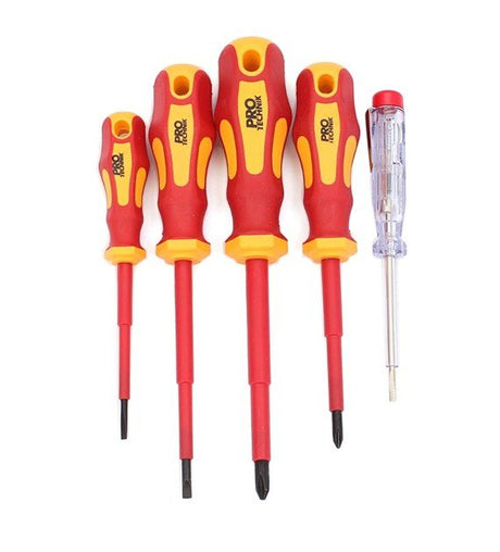 VDE Insulated Screwdriver Set 5pcs 1000V
