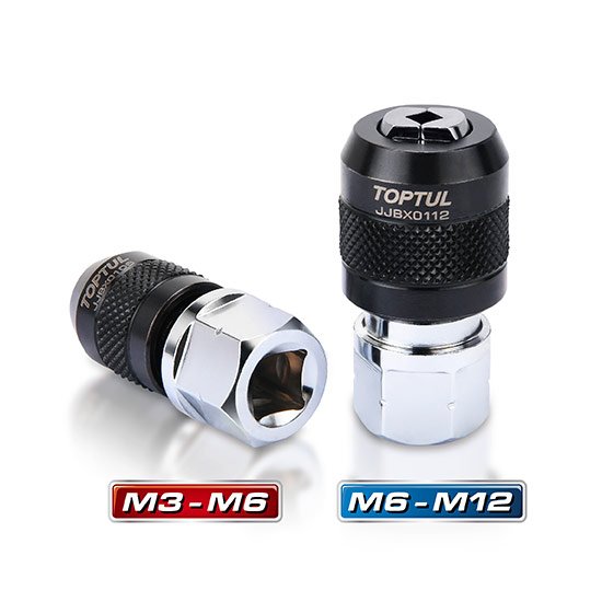 2PCS 3/8" Drive Adjustable Tap Socket Set