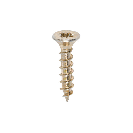 Timco Solo Woodscrews - Yellow Countersunk