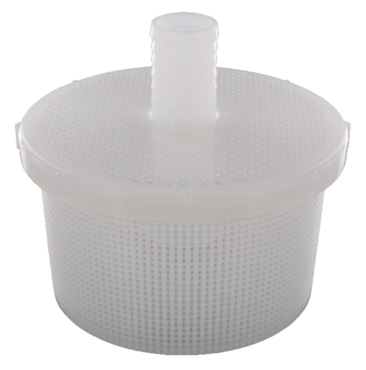 Foot strainers with top hosetail - Arag