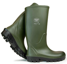 Bekina Steplite Flexigrip Soft Toe Wellington Green