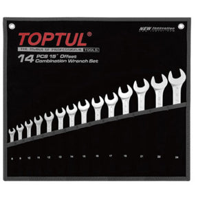 Comb Spanner set 14Pc 8-24mm