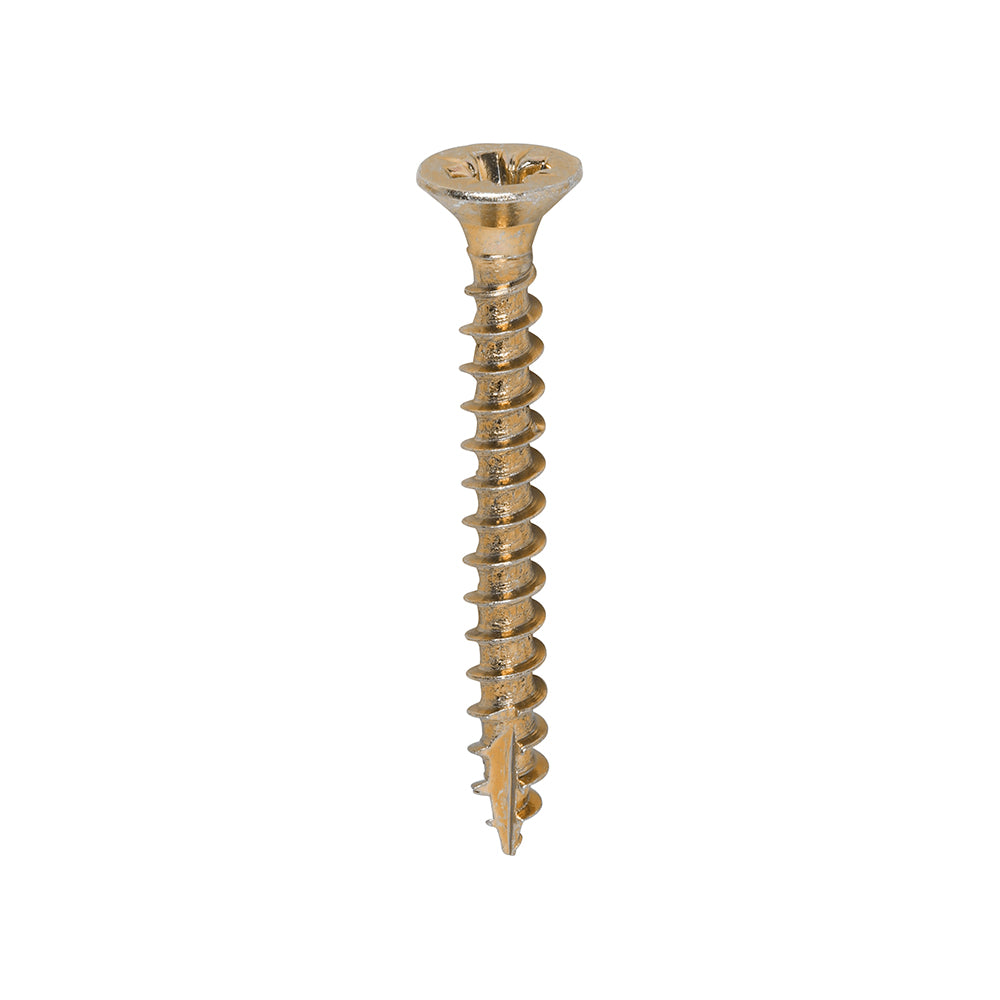 Timco Classic Multi-Purpose Screws - Yellow Countersunk