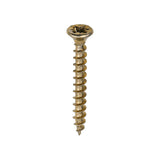 Timco Solo Woodscrews - Yellow Countersunk
