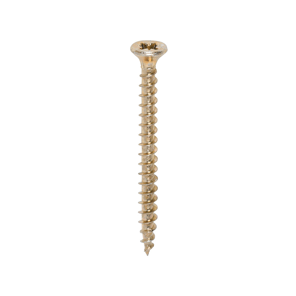 Timco Solo Woodscrews - Yellow Countersunk