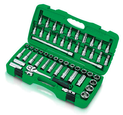 1/2"Dr Socket & Bit Set 55Pc (metric)
