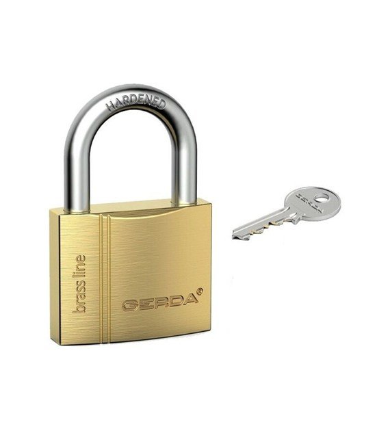 Brass Padlock 40mm Keyed Alike