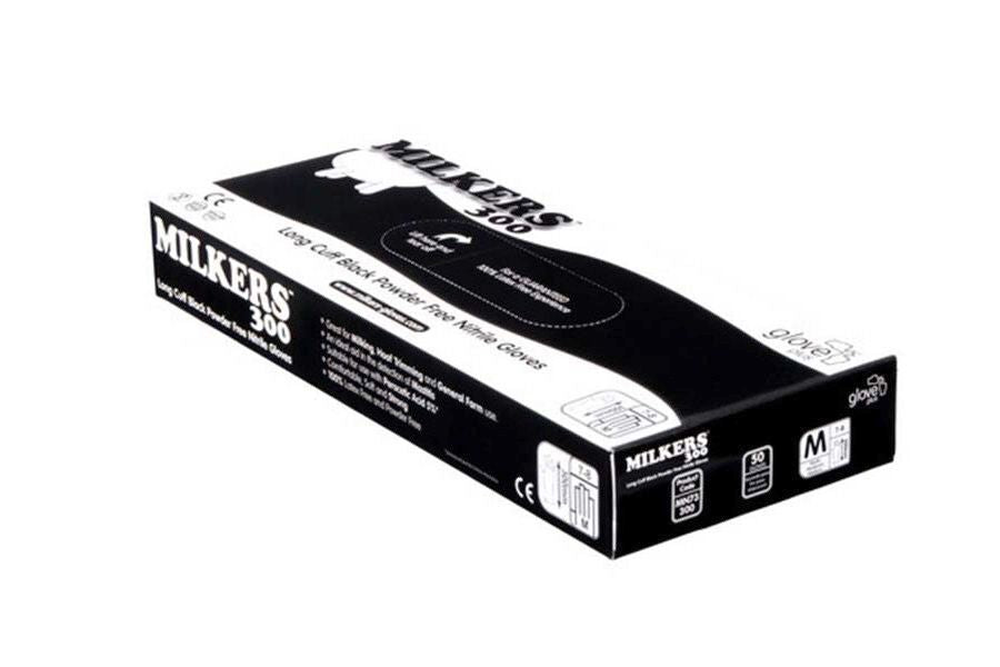 MILKERS 300 BLACK LONG CUFF
