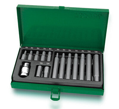 15PC Hex Bit Set (Toptul)